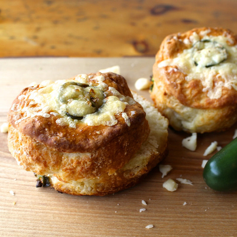 Jalapeno & 3 Cheese Daisy's Bake-at-Home Buttermilk Biscuits