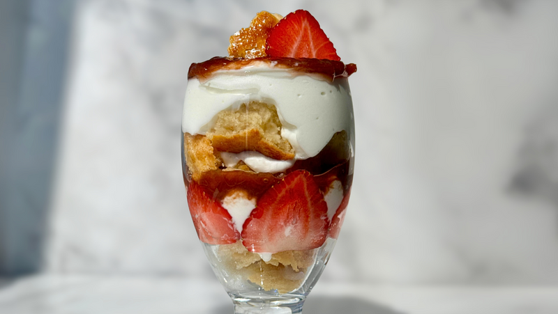 Easy Rhubarb & Strawberry Parfait Recipe