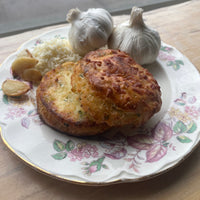 Ready Baked Roasted Garlic and Asiago Biscuit